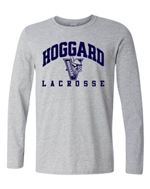 Hoggard Lacrosse Sport Grey Long Sleeved Soft Cotton T-Shirt - Order due date  Thursday, February 29, 2024